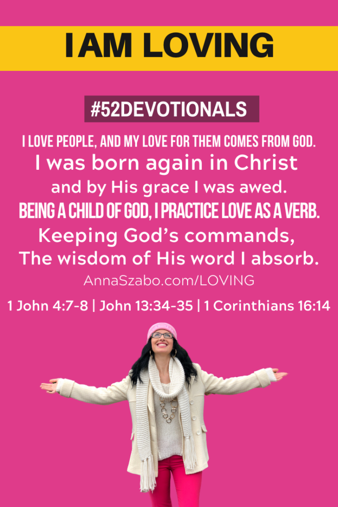 I am loving #52Devotionals Biblical Affirmations by Anna Szabo