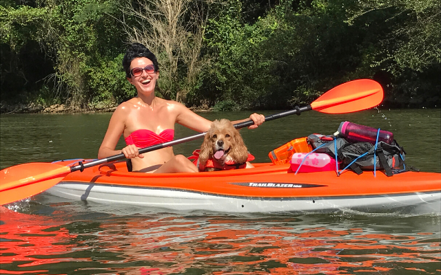 Kayaking adventures by Anna Szabo